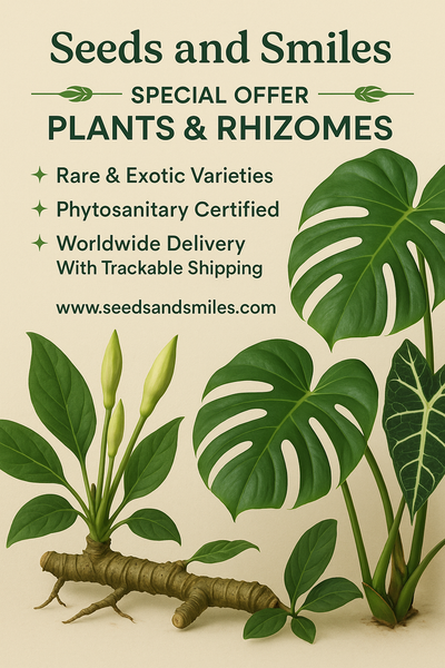 Live  Plants  And Rhizomes List  For Growing 2025